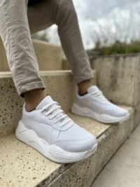 zapatilla hombre running blanco