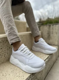 zapatilla hombre running blanco